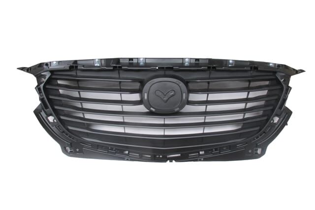 Ön Panjur Siyah (Üst Koruma Plastikli) Mazda Cx3 15-20 Arası