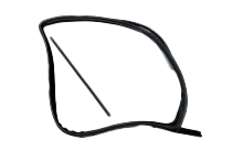 Sağ Ön Kapı Cam Kanal Filiti Doblo 2001-2010 Arası Modeller İçin