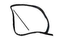 Sağ Ön Kapı Cam Kanal Filiti Doblo 2001-2010 Arası Modeller İçin