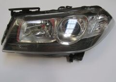 Sol Far Lambası Elektrikli-Motorsuz Siyah Mercekli Makyajlı(Ayfar(E Marklı Renault Megane 2 2007-2009 Arası
