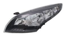 Megane Ön Far El.Motorlu Siyah Sol 09-