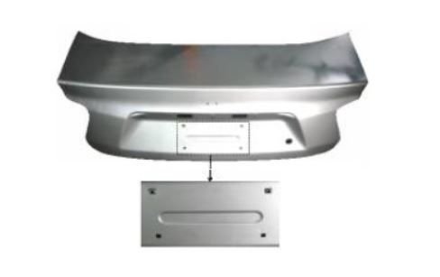 Honda City Bagaj Kapağı Logo Yuvalı 09-