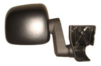Kapı Aynası Sağ Manuel Siyah (Polyway) Jeep Wrangler 03-06 Arası