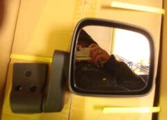 Kapı Aynası Sağ Manuel Siyah (Polyway) Jeep Wrangler 03-06 Arası