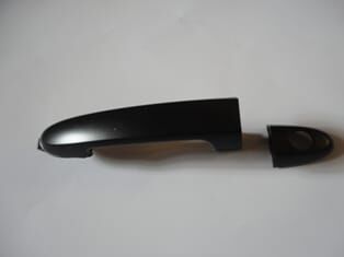 Ön Kapı Dış Açma Kolu Sol Siyah (Anahtar Delikli) (Hushan) Hyundaı Santa Fe 06-10 Arası