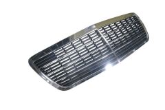 Ön Panjur Nikelajlı-Siyah (Classıc-Elegance) Mercedes E Class W210 00-02 Arası