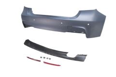 Arka Tampon Astarlı (Sensör Yuvalı-Karlıklı-Reflektörlü) (M-Tech) Bmw 3 Serı F30 12-14 Arası