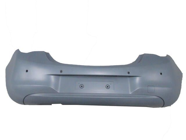 Arka Tampon Gri (Sensör Delikli) Opel Corsa E 15-19 Arası