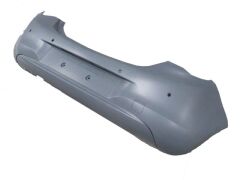 Arka Tampon Gri (Sensör Delikli) Opel Corsa E 15-19 Arası