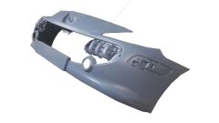 Ön Tampon Gri Astarlı(Panjur-Bant Delikli-Sis Çerçeveli) (Panel Üst Korumalı) Tw Peugeot 307 06-08 Arası