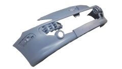 Ön Tampon Gri Astarlı(Panjur-Bant Delikli-Sis Çerçeveli) (Panel Üst Korumalı) Tw Peugeot 307 06-08 Arası