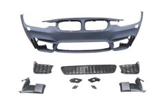 Ön Tampon Astarlı (Sis Deliksiz Kapak-Izgaralı-F.Yık.Lı-Çek.Kapaklı) M3-Style Bmw 3 Serı F30 12-18 Arası