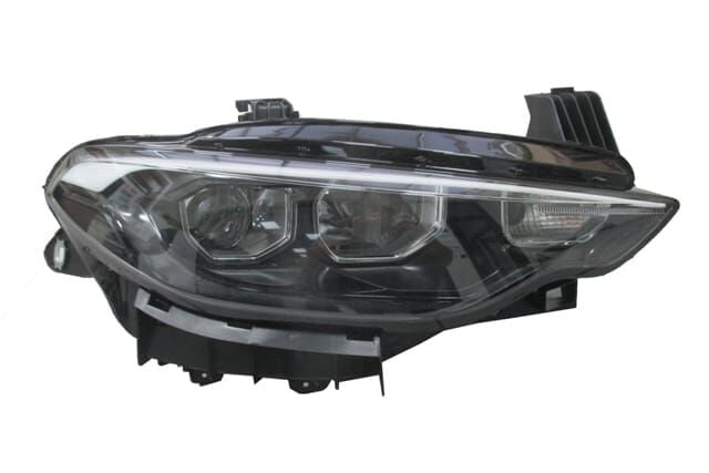 Sağ Far Lambası Motorlu-Ledli (Ballastlı) (Beyaz Çıtalı)Mercekli(Ayfar Fiat Egea Sd-Hb-Sw 2015-2020 Arası