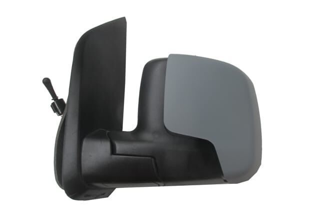 Dış Dikiz Ayna Sol Gri Manuel (Er Ayna) Peugeot Bipper 08 - 17 Arası
