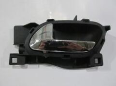 Ön Kapı İç Açma Kolu Sol Siyah (Elceği Nikelajlı) (Hushan) Peugeot 407 04-11 Arası