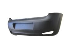 Arka Tampon Siyah (Sensör Deliksiz-Sis Delikli-Çeki Kapaklı) Fiat Punto Evo 2012-2016 Arası