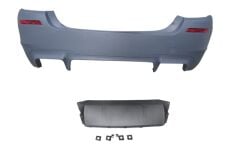 Arka Tampon Komple Astarlı (Çift Egz.Delikli-Karlıklı-Reflektörlü) M5 Lcı Bmw 5 Seri F10 2010-2016 Arası