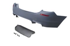 Arka Tampon Komple Astarlı (Çift Egz.Delikli-Karlıklı-Reflektörlü) M5 Lcı Bmw 5 Seri F10 2010-2016 Arası