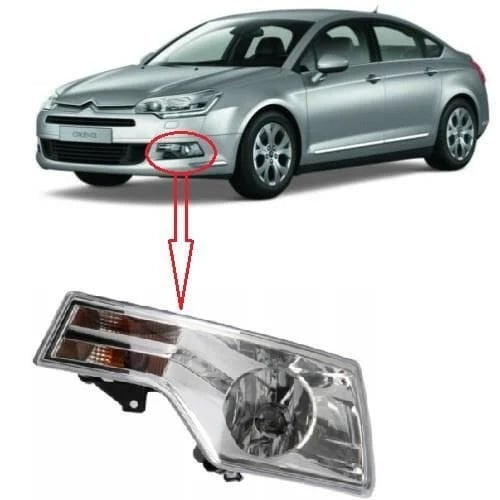 Sis Farı Sol Citröen C5 2008 Sonrası
