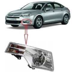 Sis Farı Sol Citröen C5 2008 Sonrası