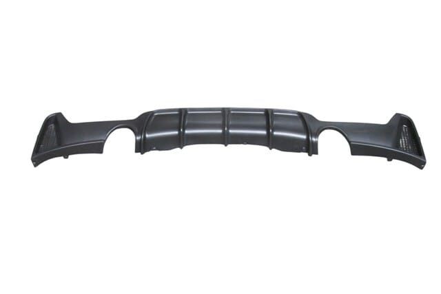 Karlık (Arka Tampon Altı) Sıyah (Çift Egzos Delikli) (M-Performance-Lcı) Bmw 4 Serı F32 13-17 Arası