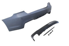 Arka Tampon Astarlı (Sensör Deliksiz-Karlıklı-Tek Egzoslu-Çek.Kapaklı)M-Tech Bmw 3 Seri E90 2005-2011 Arası