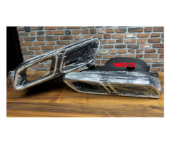 Arka Egzoz Ucu Set (C63 Gümüş Renk) W205 2014-