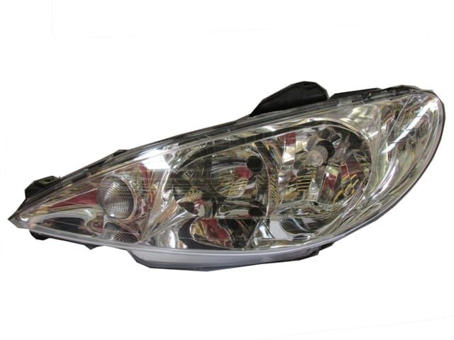Far Sol Elektrikli-Motorsuz (Şeffaf Camlı) H7-H7 Peugeot 206 Sd 07-11 Arası
