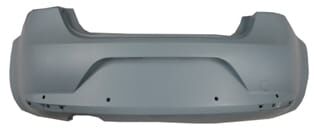 Arka Tampon Gri (Astarlı Sensör Delikli)Çeki Demir Kapaklı Seat Leon 2005-2009 Arası