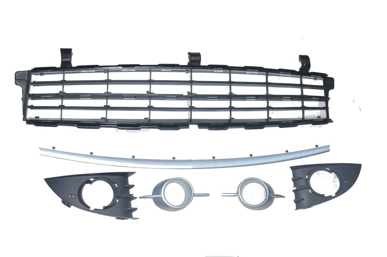 Ön Tampon Alt Panjur Izgarası Scenıc 2007-2009 Arası Modeller İçin (Gri)