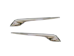 Opel Grandland X Ön Panjur Kuşağı Krom Set 16-