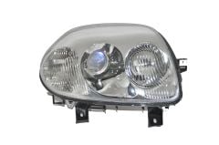 Sağ Ön Far Clio 1998-2001 Arası Modeller İçin (Çift Optik)