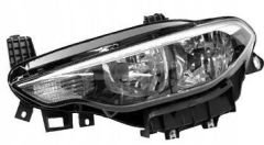 Sol Ön Far Egea (Siyah)