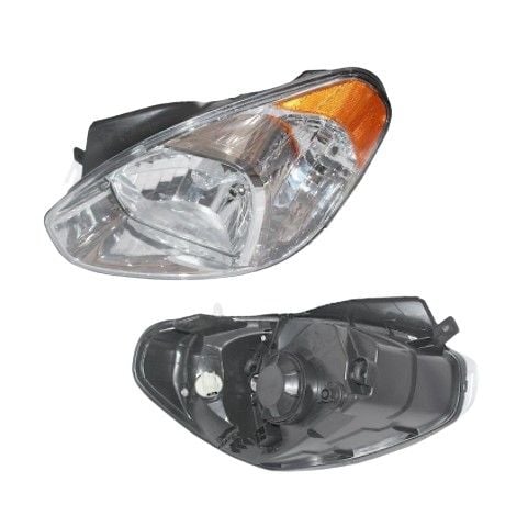 Accent Ön Far El.Sarı Sinyalli Sol 06-