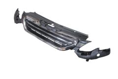 Ön Panjur Siyah (Nikelaj Çerçeveli) Peugeot 2008 13-16 Arası