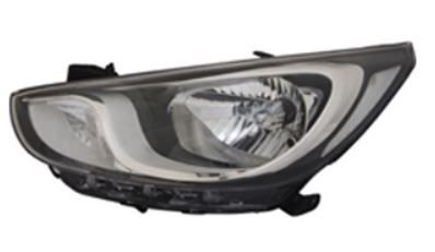 Hyundai Accent Blue Ön Far El.Motorlu Sol 10-