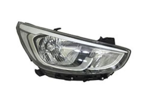 Hyundai Accent Blue Ön Far El.Motorlu Sağ 14-