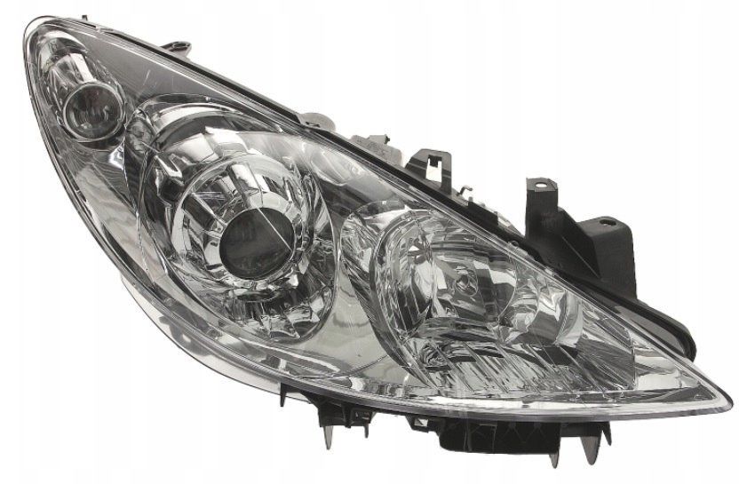 Far Ön Sol Peugeot 207 2006 Sonrası (Motorlu-Mercekli)