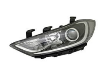 Hyundai Elantra Ön Far El.Motorlu Sol 15-