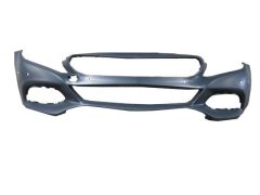 Ön Tampon Gri (Far Yıkamasız-Sensor Delikli-Kamera Delikli) Mercedes C Class W205 14-17 Arası