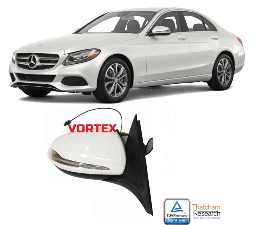 Dış Dikiz Ayna Sağ (Beyaz) (Isıt.Kat) W205 2014-