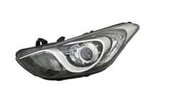 Hyundai İ30 Ön Far El.Mot.Statik Lambalı Sol 11-