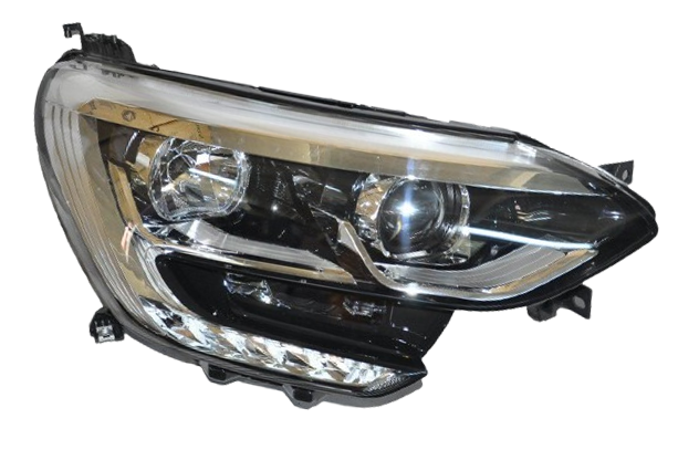 Sağ Far Megane 4 2016 Sonrası (Krom Çerçeveli Alttan Yarım Ledli)