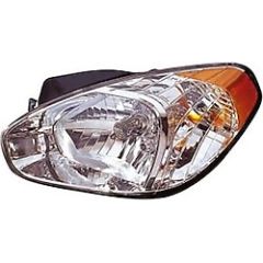 Hyundai Accent Ön Far Elektrikli Sarı Sol 06-