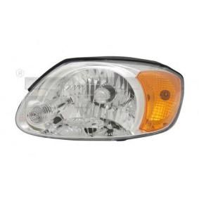 Hyundai Accent Ön Far Manuel Sarı Sin.Sol 03-05