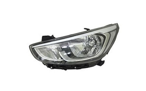 Hyundai Accent Blue Ön Far Elektrikli Motorlu Sol 14-