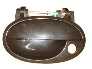 Ön Kapı Dış Açma Kolu Sol Siyah (Boyanır Tip) Opel Corsa C 00-03 Arası