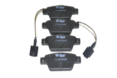 Fren Balatası Takımı Arka Stılo-Linea-Brava (Diskli-Çift Fişli)