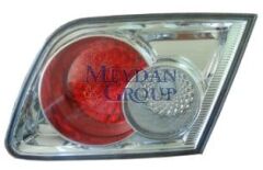 İç Stop Lambası Sağ Nikelajlı-Kırmızı-Beyaz-Şeffaf (Famella) Mazda 6 Sd 03-06 Arası
