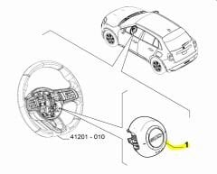 Direksiyon Airbagi Fiat 600